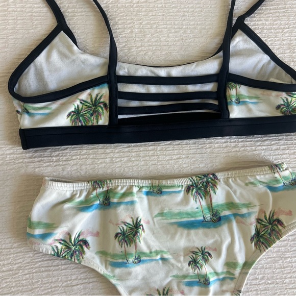[FARM Rio] Palm Tree Print Bikini Set - Picture 3 of 12